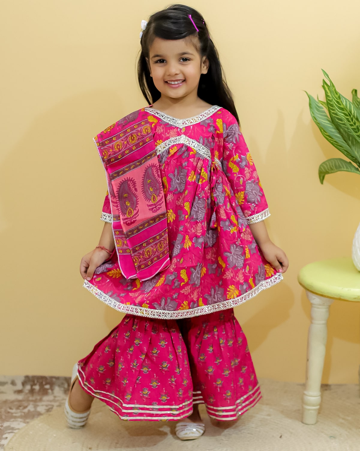 Petunia Sharara Set