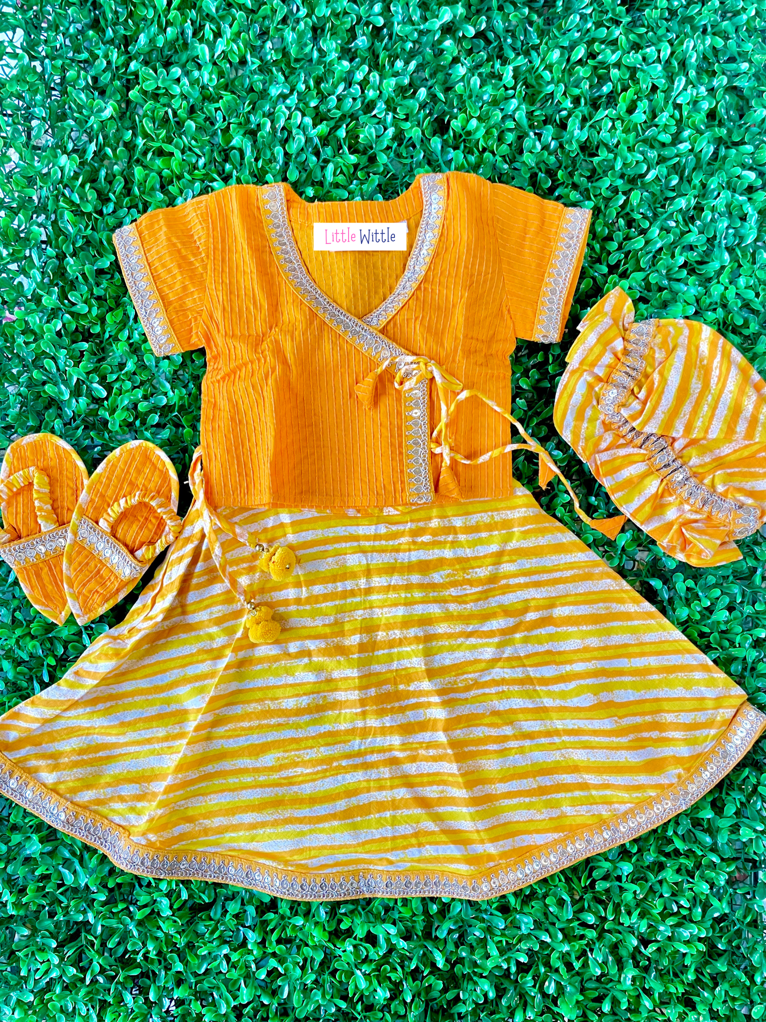 Babygirl Yellow Jamna Set